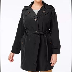 London Fog Layered Caller Trench size XL